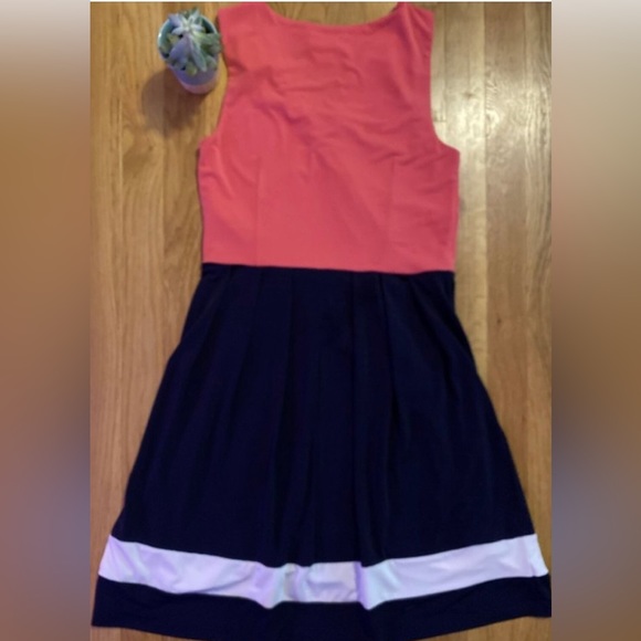 Loft Faux Wrap Dress Sz XL - Picture 3 of 3